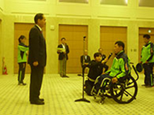 結団式の写真2